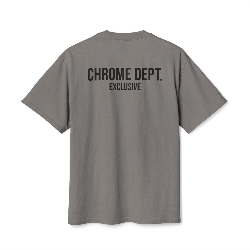 Chrome Dept. Graphic Tee — Distressed Logo Vintage-Style T-Shirt
