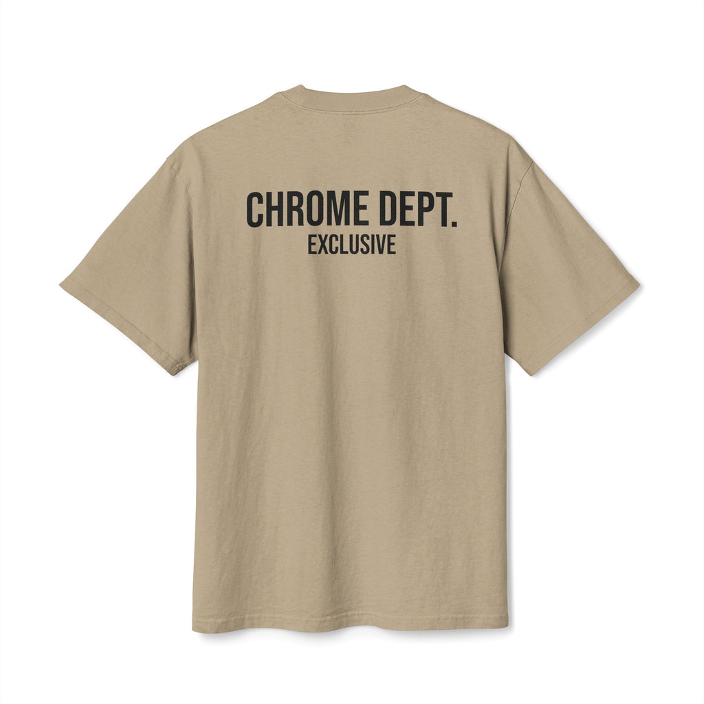 Chrome Dept. Graphic Tee — Distressed Logo Vintage-Style T-Shirt