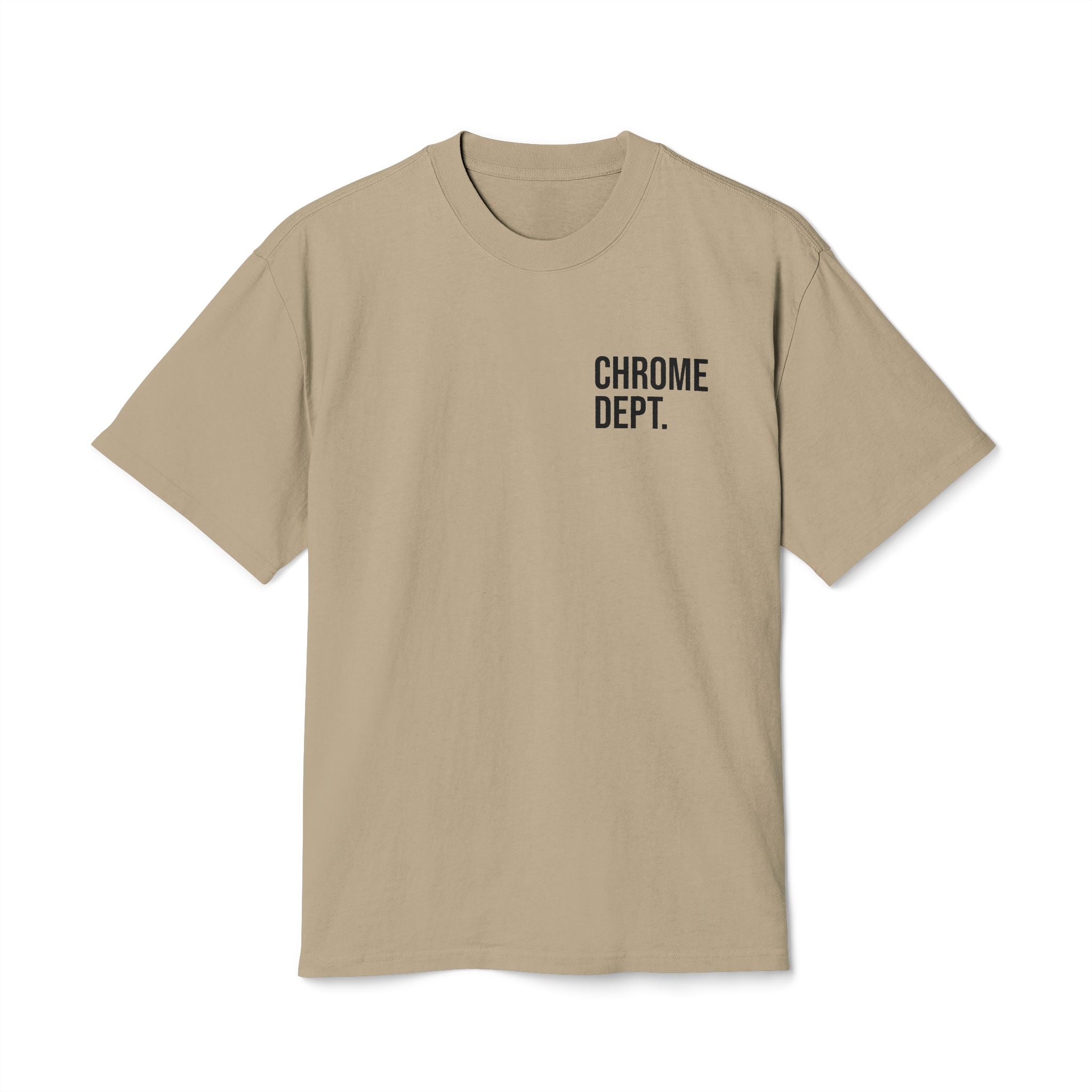 Chrome Dept. Graphic Tee — Distressed Logo Vintage-Style T-Shirt