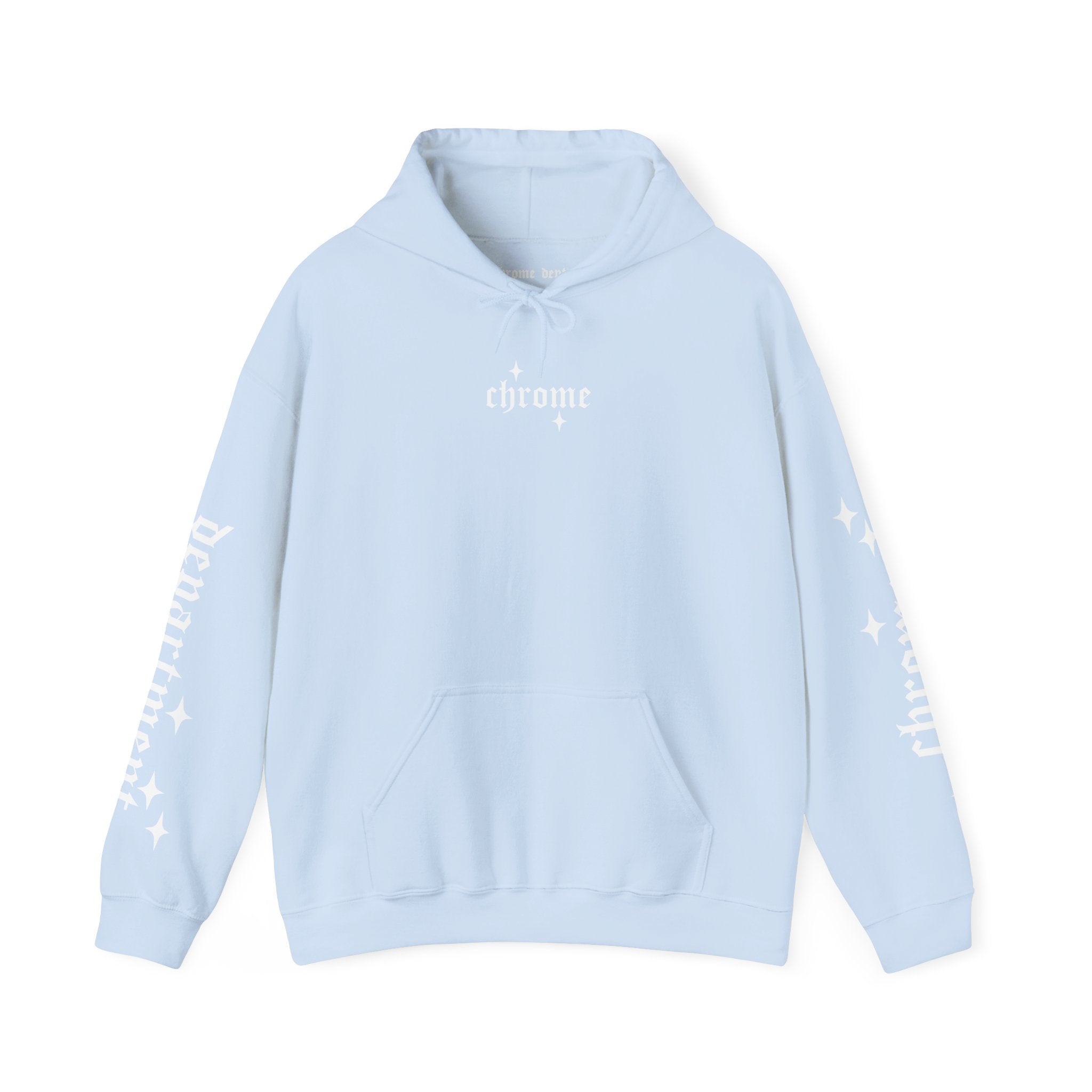 Chrome Hoodie — Pastel Pullover