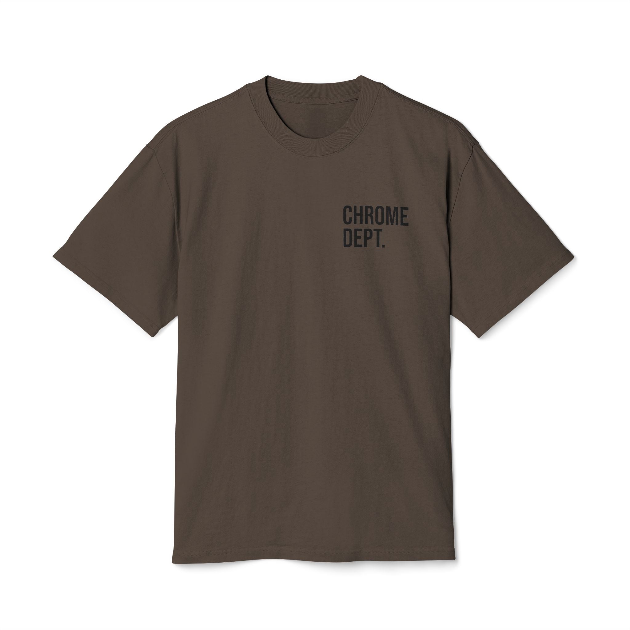 Chrome Dept. Graphic Tee — Distressed Logo Vintage-Style T-Shirt