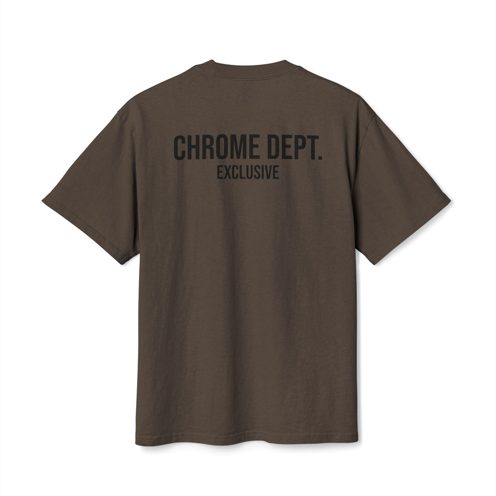 Chrome Dept. Graphic Tee — Distressed Logo Vintage-Style T-Shirt