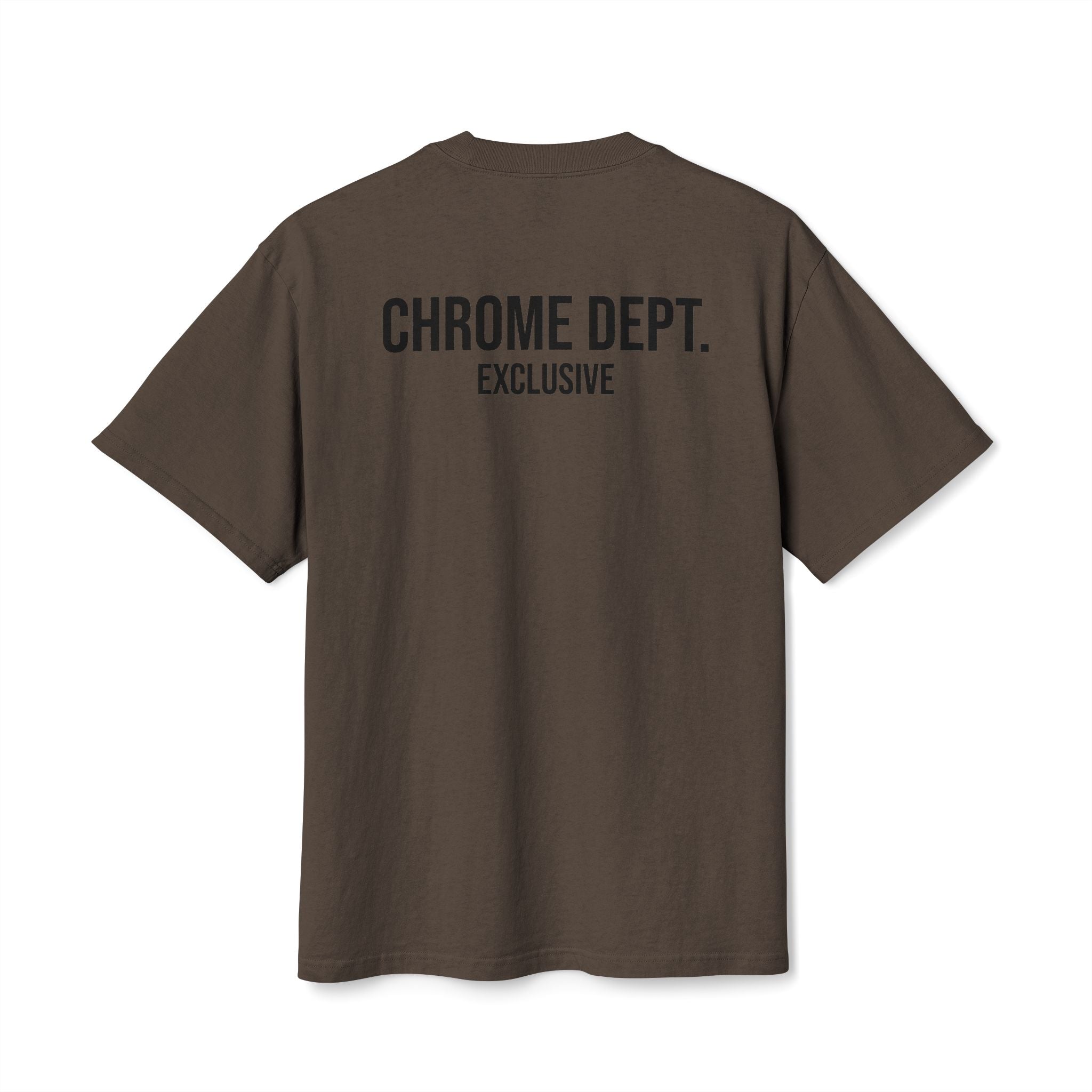 Chrome Dept. Graphic Tee — Distressed Logo Vintage-Style T-Shirt