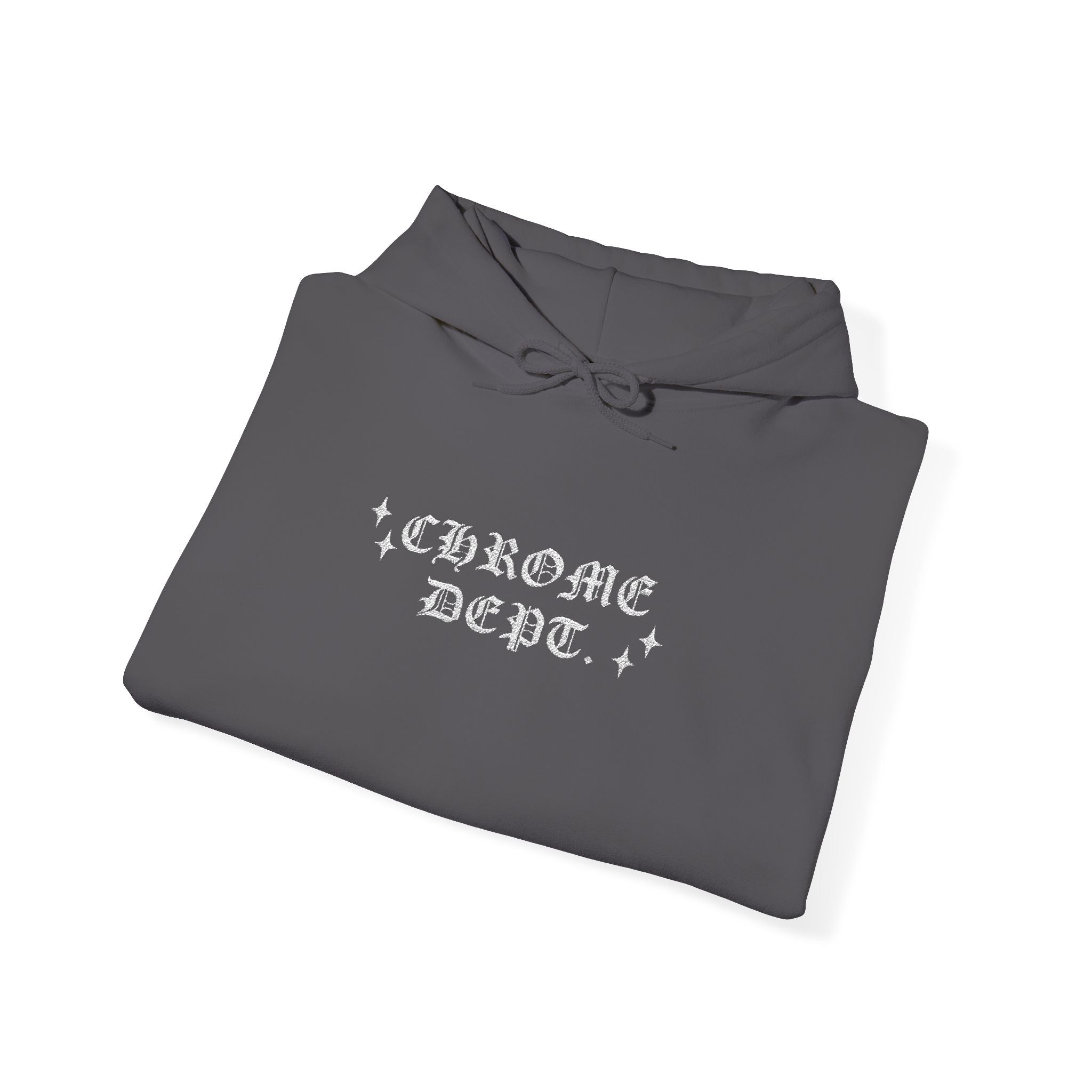 Chrome Dept. Embroidery Hoodie — Streetwear Pullover