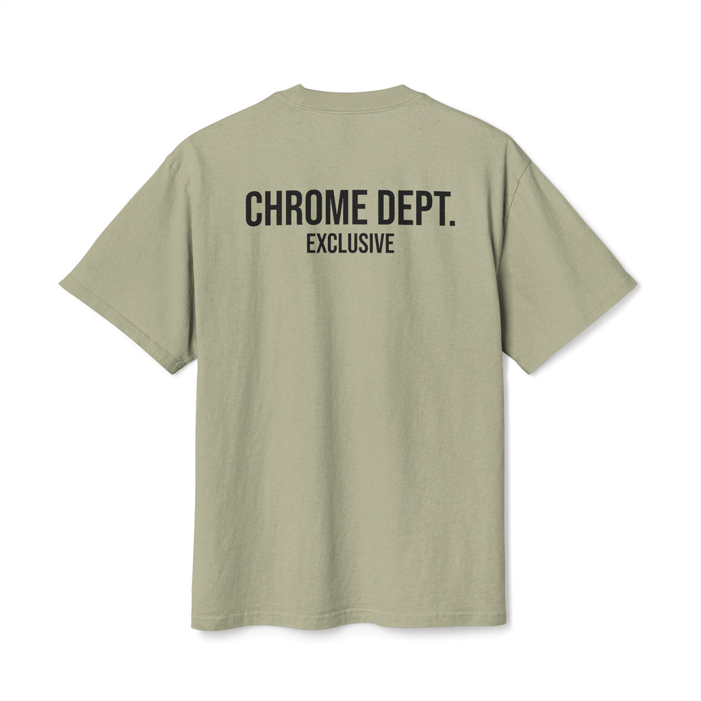 Chrome Dept. Graphic Tee — Distressed Logo Vintage-Style T-Shirt