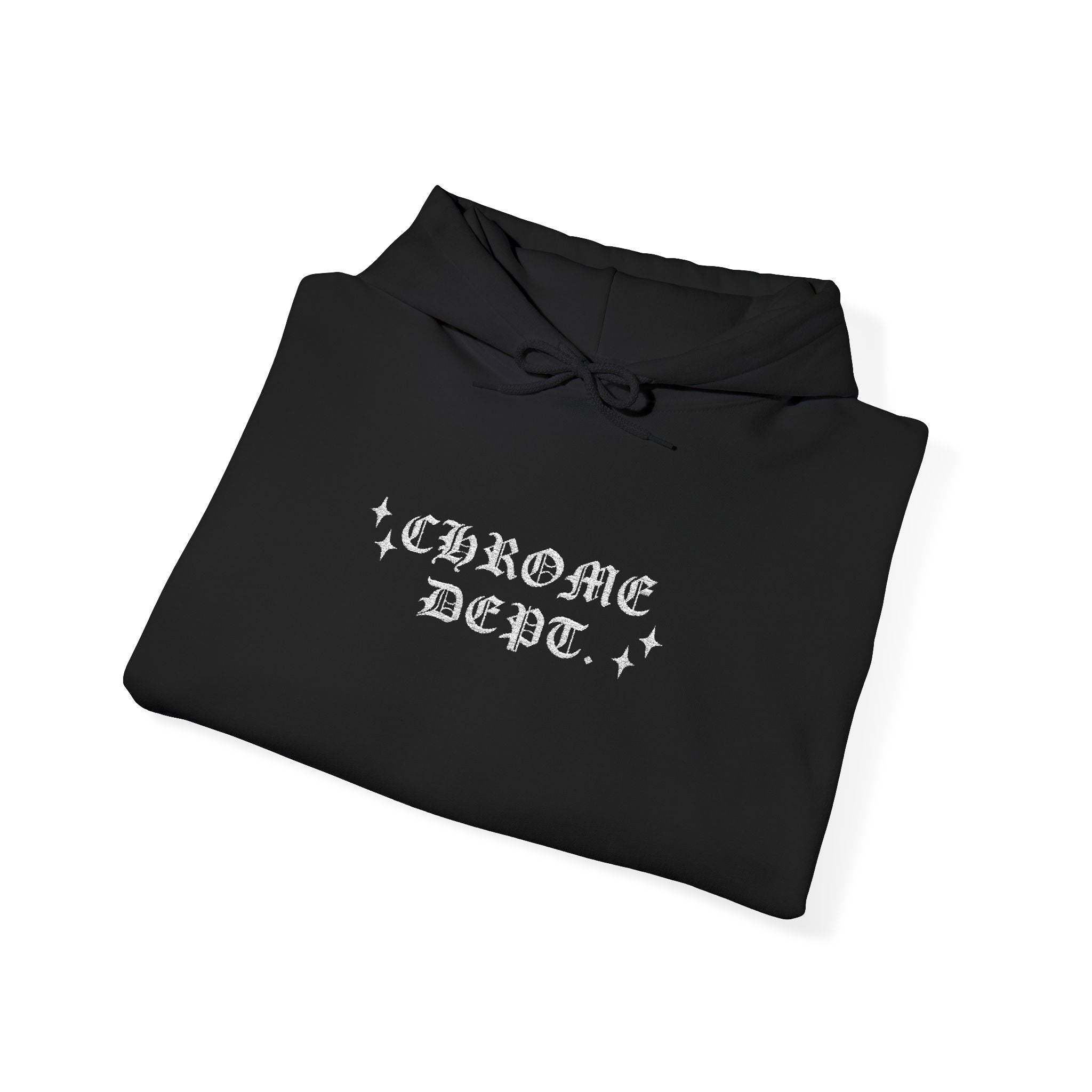Chrome Dept. Embroidery Hoodie — Streetwear Pullover