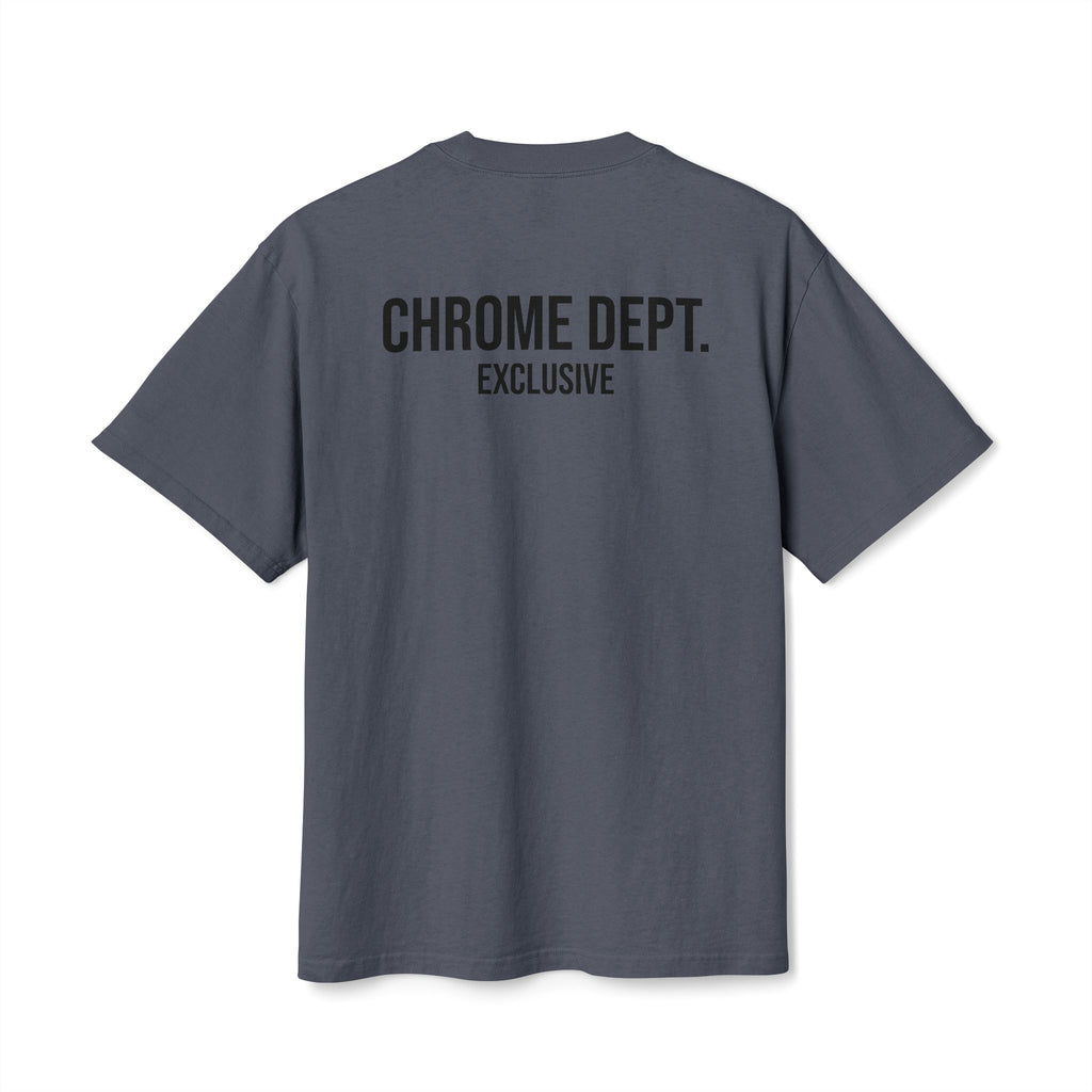 Chrome Dept. Graphic Tee — Distressed Logo Vintage-Style T-Shirt