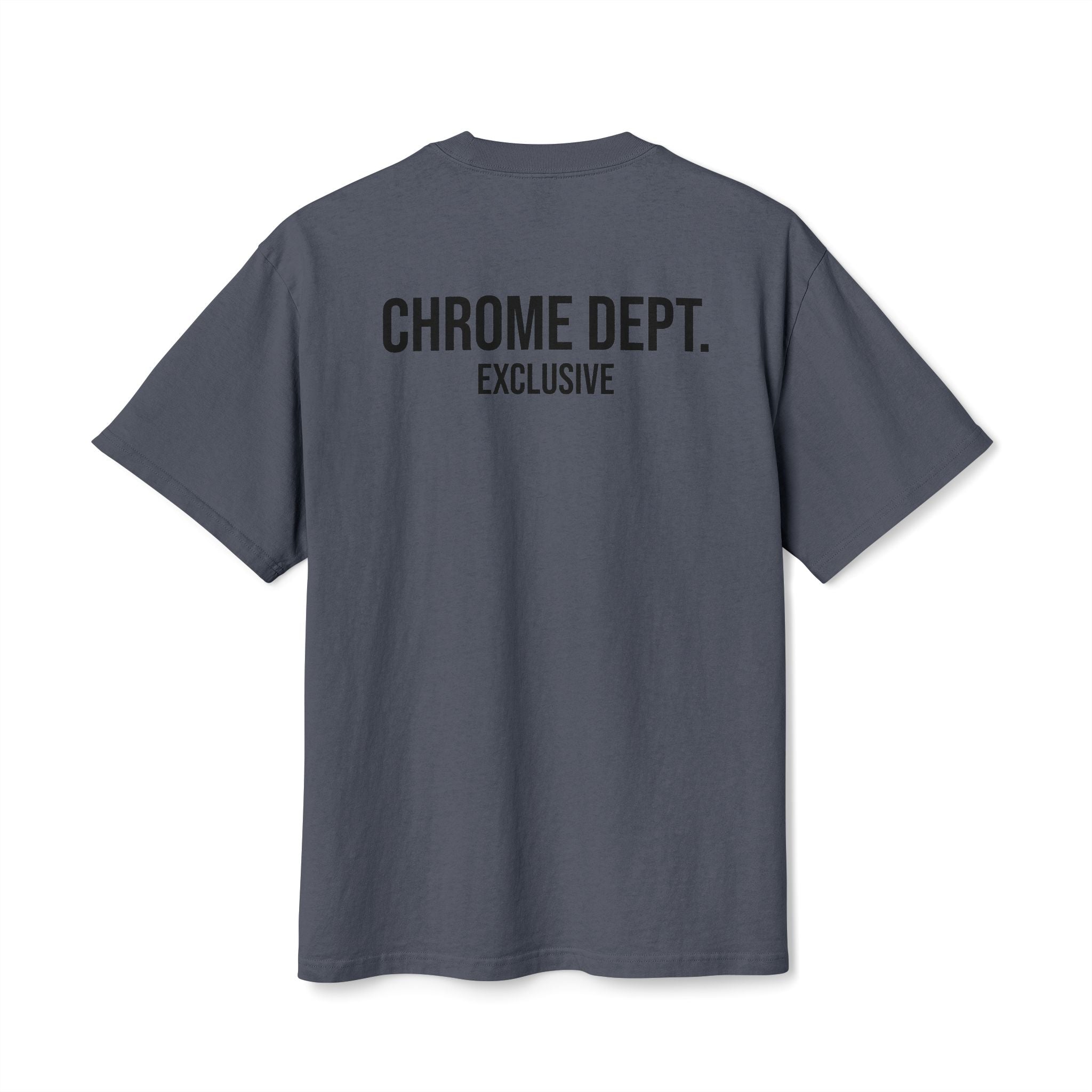 Chrome Dept. Graphic Tee — Distressed Logo Vintage-Style T-Shirt