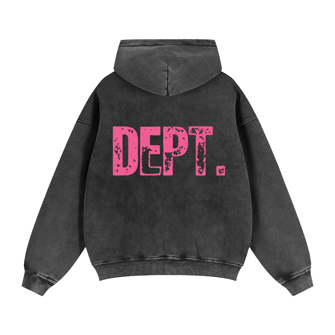 Dual-Zip Boxy Heavy Hoodie