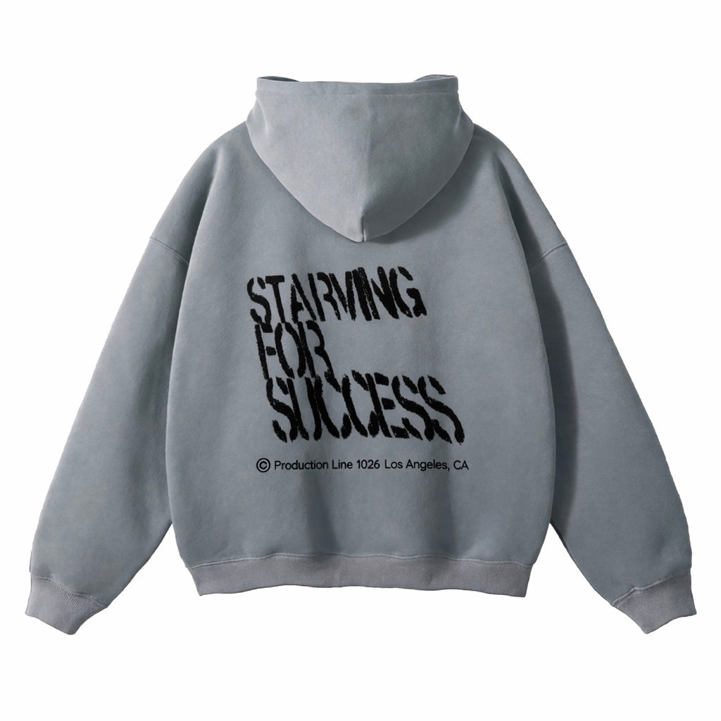 Starving for Success - Heavy Fleece Hoodie