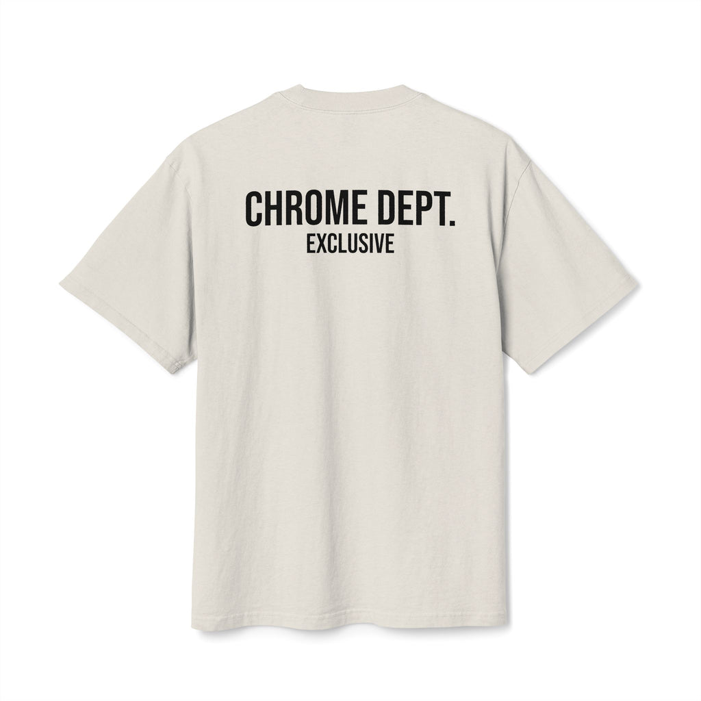 Chrome Dept. Graphic Tee — Distressed Logo Vintage-Style T-Shirt