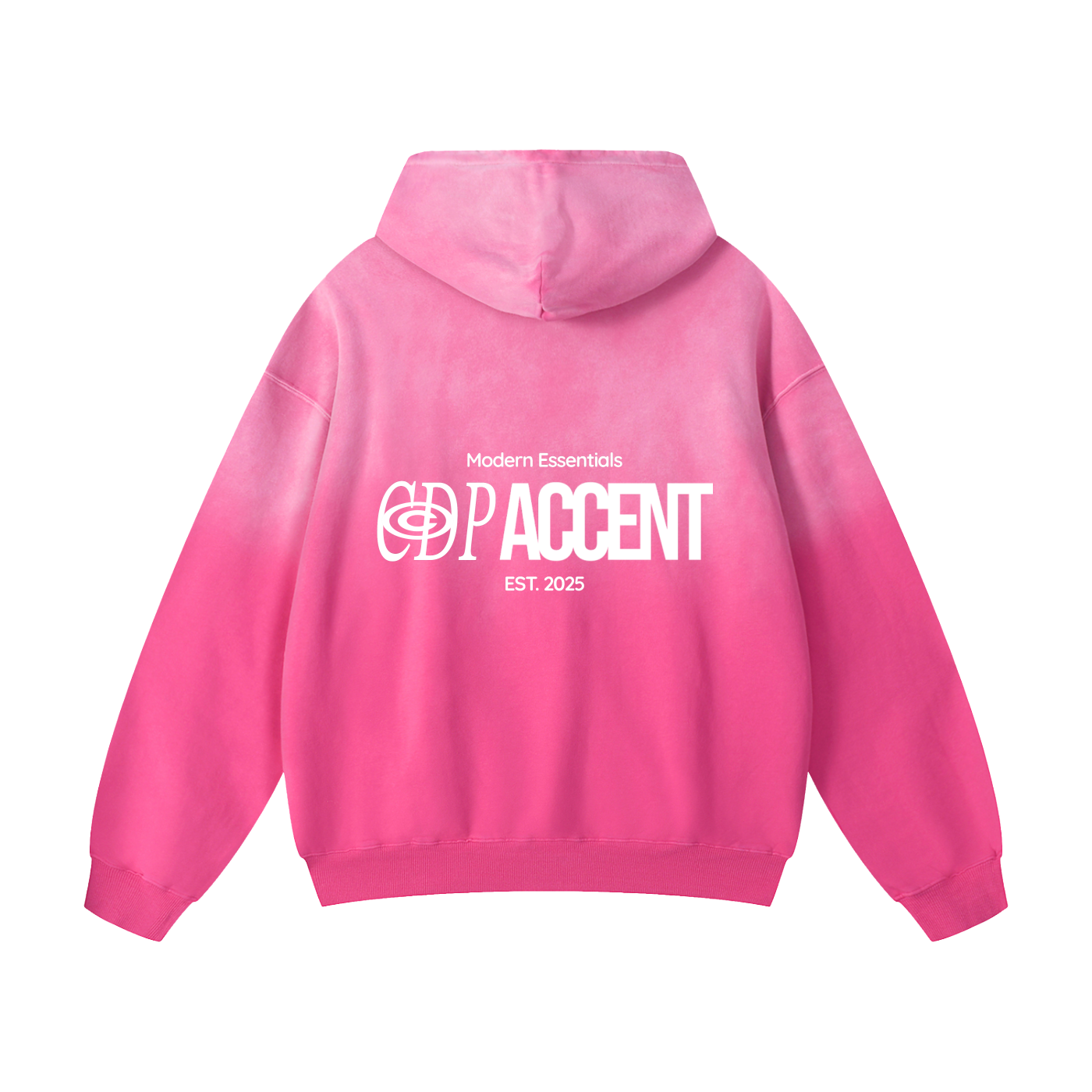 CDP Accent Heavyweight Sunfade Oversized Hoodie - Womens