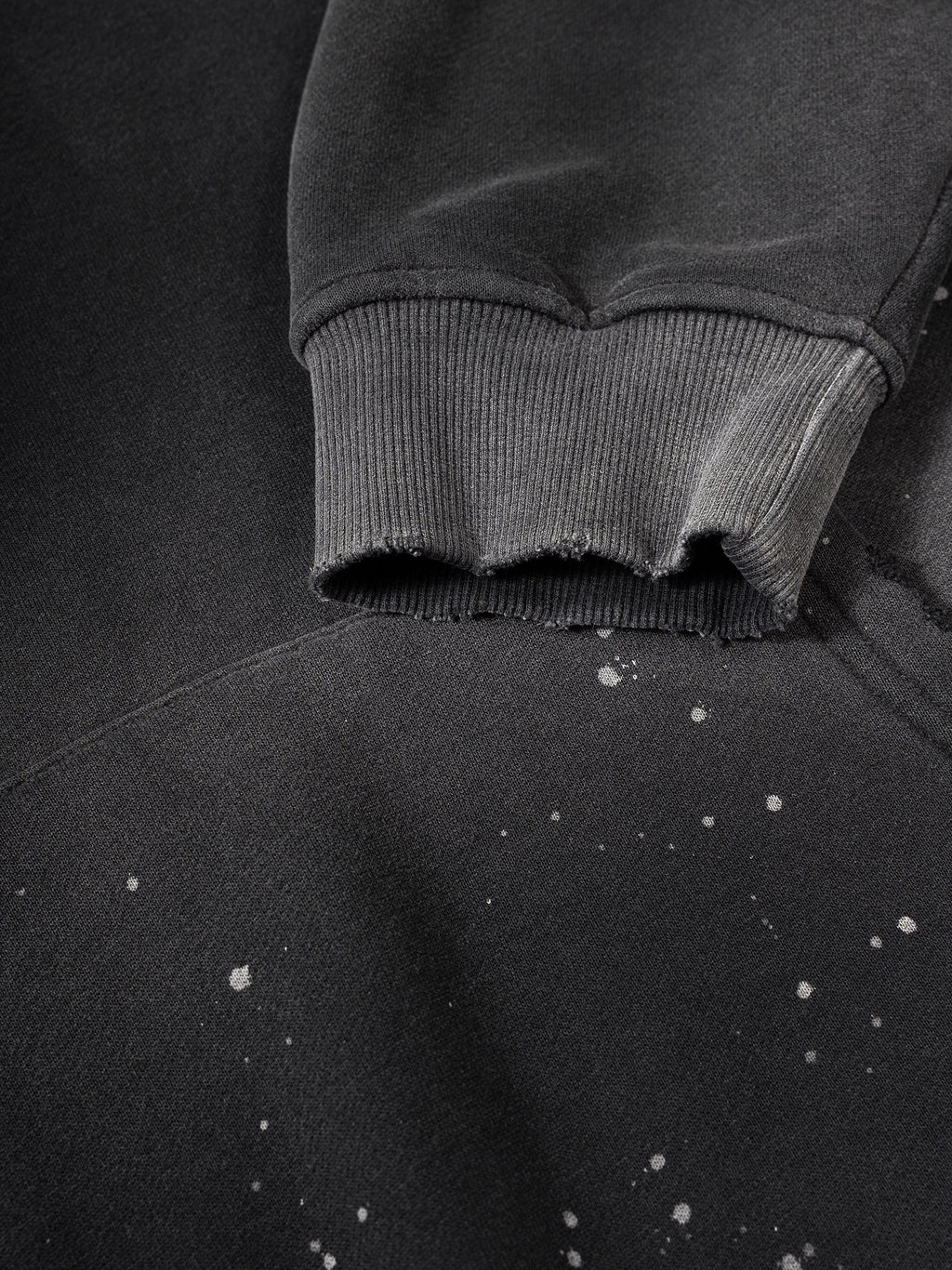 CHROME DEPT. Vintage Washed Frayed Hoodie